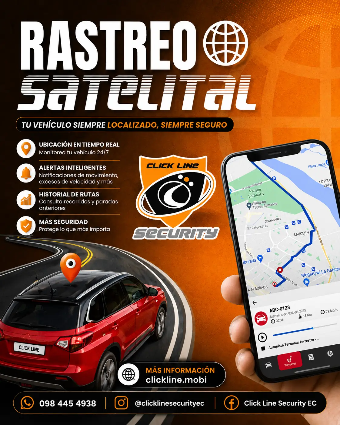 Rastreo satelital